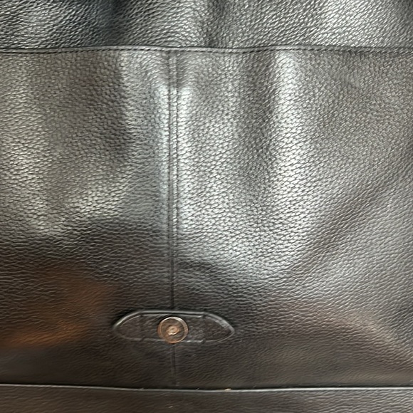 Coach, Black, Work Bag, Great Condition, Leather - Picture 3 of 7